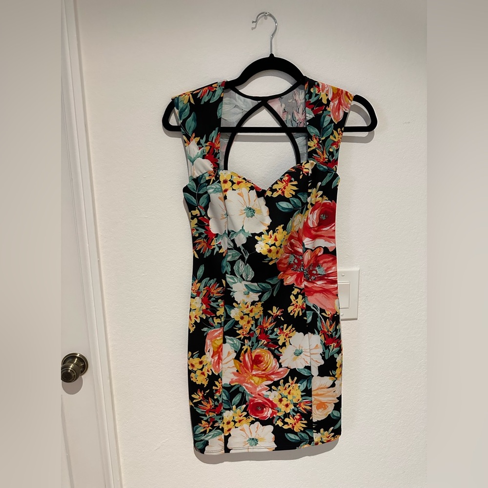 SOHO Floral short dress